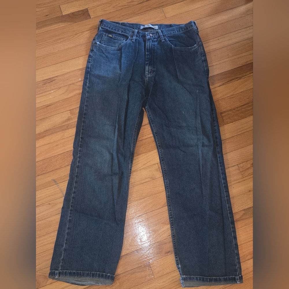 Lee Men's Classic Indigo Relaxed Jeans